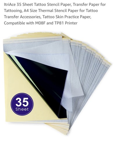 Itriace tattoo transfer paper - itriace,