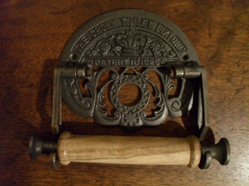 Antique style crown toilet - antique,