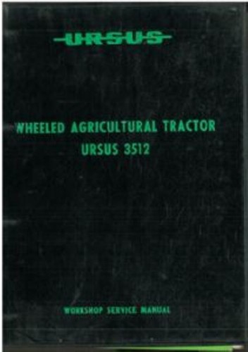 Ursus tractor 3512 workshop - tractor,