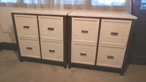 Pair indonesian 4 drawer - pair,