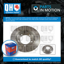 2x Brake Discs Pair Solid fits