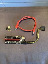 PCE164P-N08 VER009S PCI-E X1 X16 Riser 6 Pin for Video Card/Graphics Card