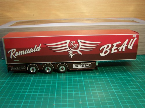 Wsi reefer trailer beau - wsi, 1:50