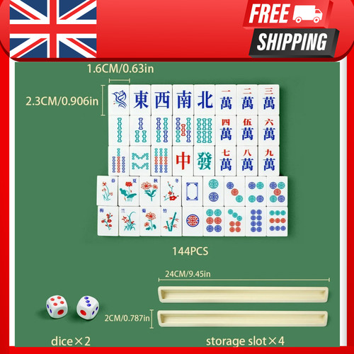 Mahjong set 144 tiles - set,