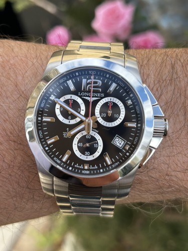 Longines conquest chronograph - longines,