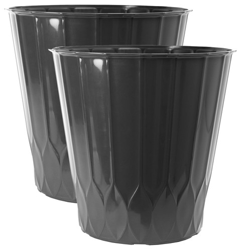 Litre black plant - black,