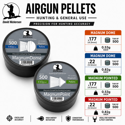 Airgun pellets 177 22 - pellets, .22