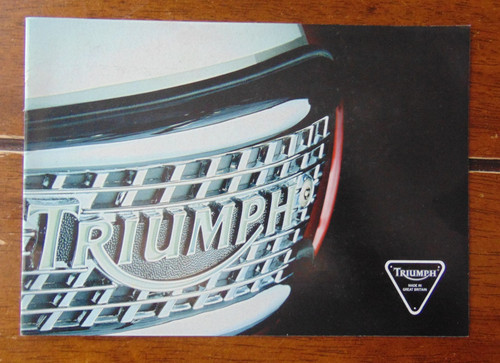 Triumph motorcycle range - triumph,
