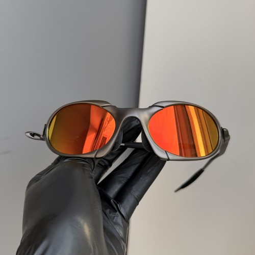 Y2k retro oakley metal romeo - y2k,
