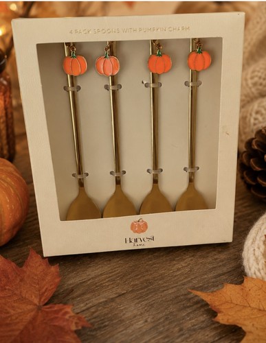 Harvest pumpkin charm - charm, pack