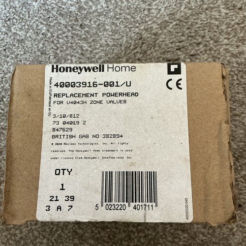 Honeywell 40003916 001 2 - 40003916-001/u,