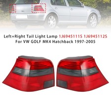 Left+Right Tail Light Lamp 1J6945111S 12S For VW GOLF MK4 Hatchback 1997-2005