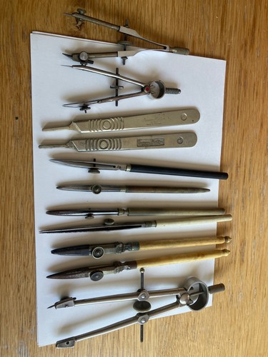 Antique precision drawing - antique,