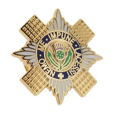 Scots Guards (SG) Enamelled Lapel Pin Badge