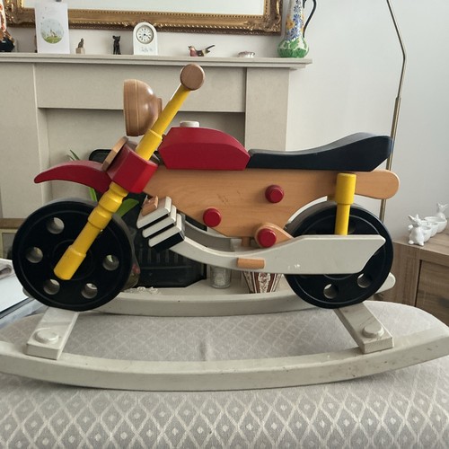 Handmade wooden rocking - wooden,