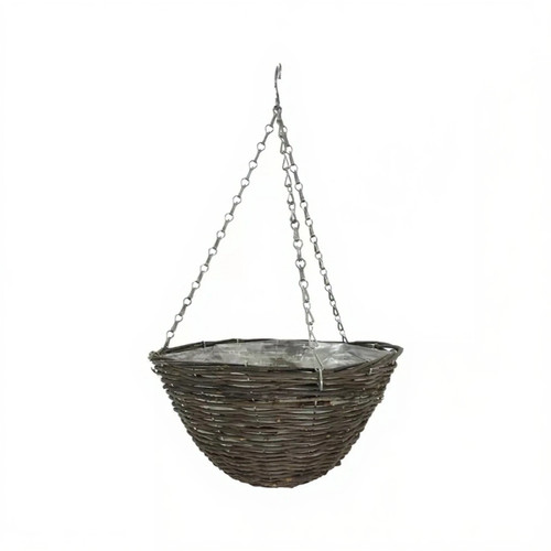 Hanging basket rattan - hanging,