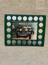 Vintage 1970s Shell Historic Cars Coin Collection - Set of 20