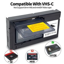 VHS to VHSC Tape Converter