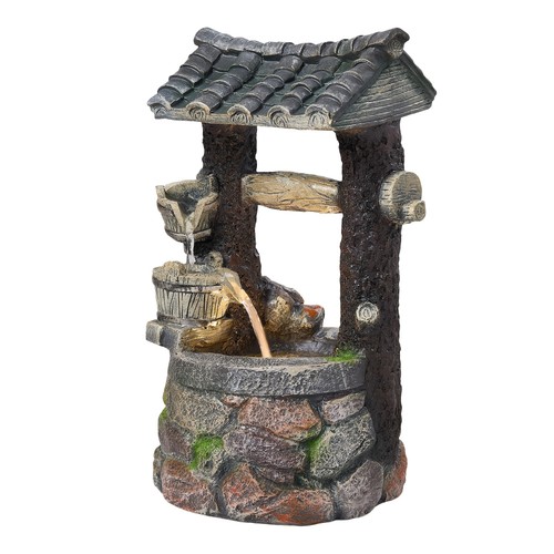 Solar water fountain - fountain, wishing