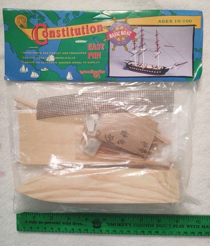 Constitution basic wooden boat - wooden,