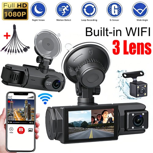 Wifi dash cam pro car - pro,