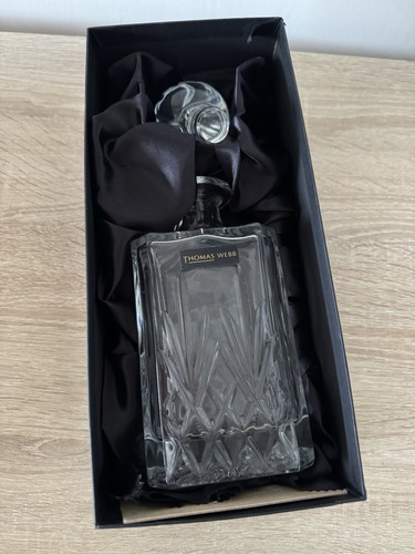Thomas webb crystal - webb, decanter
