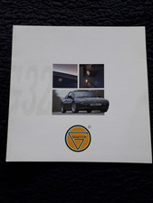 GINETTA G32 Car Sales Brochure 1990 - 6 page fold out