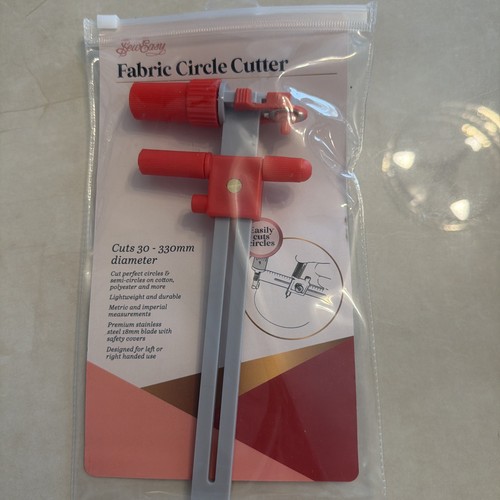 Sew easy fabric cutter - easy, circle