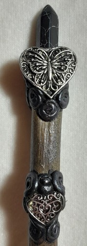 Wand ash obsidian - wand,, obsidian,