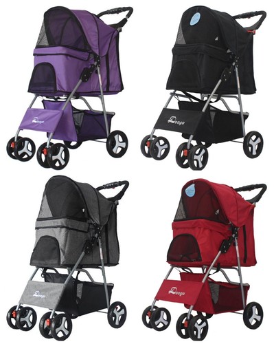 Pet stroller carrier foldable - carrier,