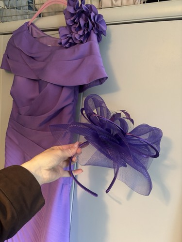John charles purple dress - dress, size
