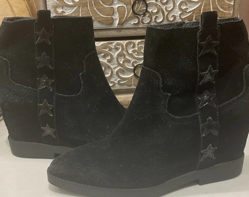 Ash black suede boots built - ash, in