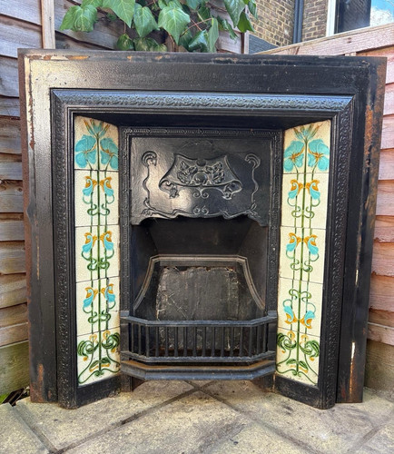 Cast iron art nouveau - cast,