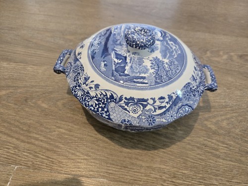 Spode blue italian round - italian,