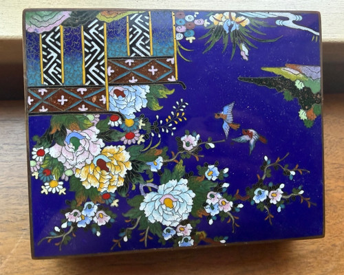 Antique japanese cloisonne - japanese,