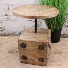 Monira Dice Side Table Novelty