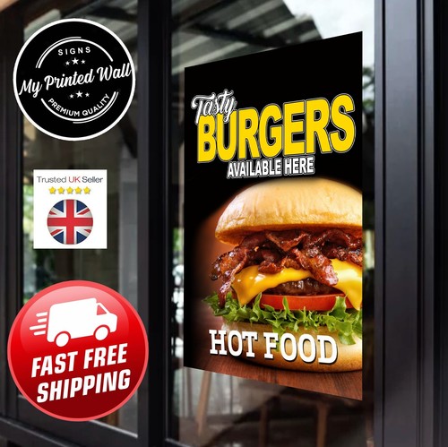 Burgers window vinyl - vinyl,,