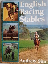 English Racing Stables by Sim, Andrew Hardback Book The Cheap Fast Free Post