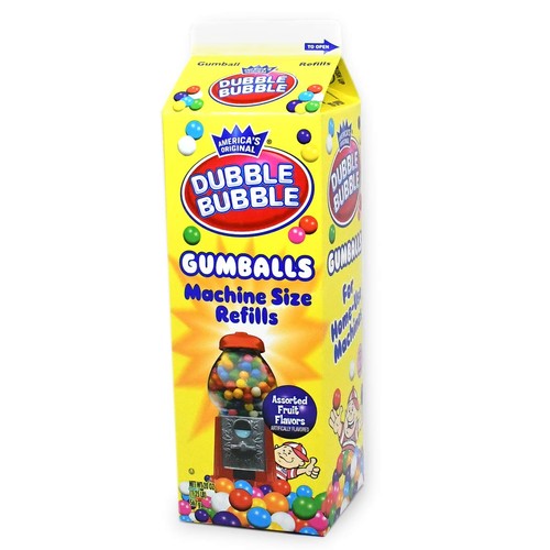 Gumball machine refill carton - refill,