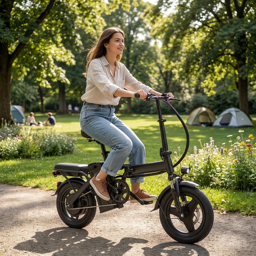 Electric bike folding - electric,