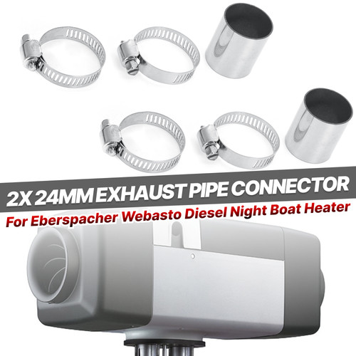 24mm heater exhaust - 2x,