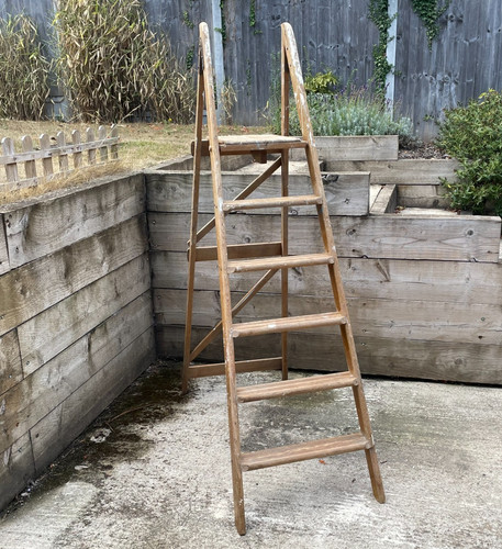 Vintage tall wooden - tall,
