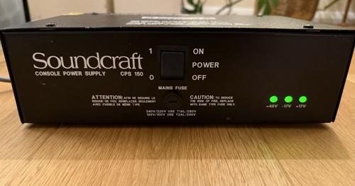 Soundcraft console power - soundcraft,