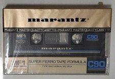 MARANTZ MF1 C90 Super Ferro Tape Formula Master Cassette New Sealed RARE 1980's 