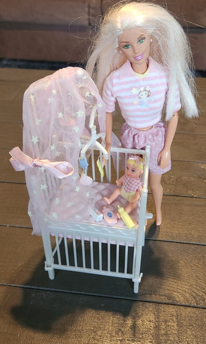 Vintage barbie bedtime baby - bedtime,
