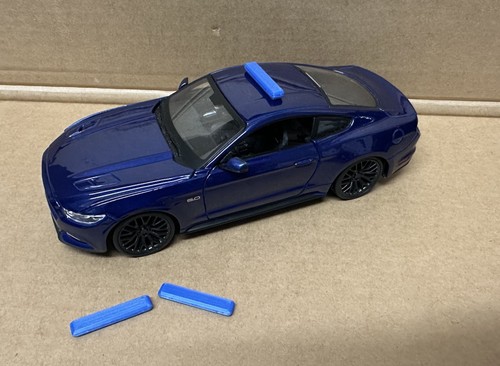 Scale blue clear - 1/24, beacon