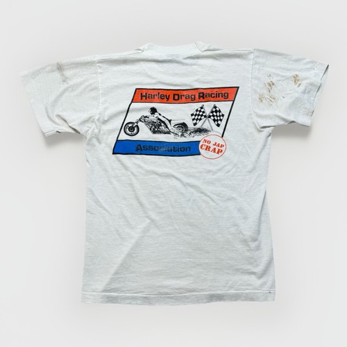 Vintage harley drag - harley, t