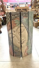 ChiselCraft  Large 60cm Wooden Wall Art Panel Buddha Wood Carving Reclaimed Wood