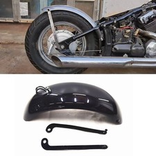 1X Black Rear Fender Plate