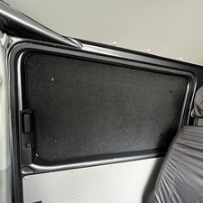 VW T6 Thermal Screens TWIN SLIDER Side Door Window 2p Black Out Blinds Insulated
